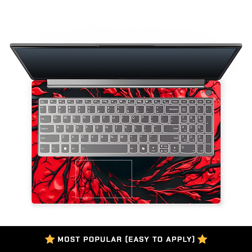 Spiderman Web Red Lenovo LOQ Essential 15IAX9E Laptop Skin