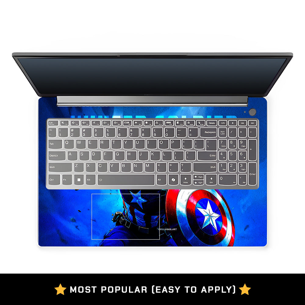 Shield Comic Hero Lenovo LOQ Essential 15IAX9E Laptop Skin