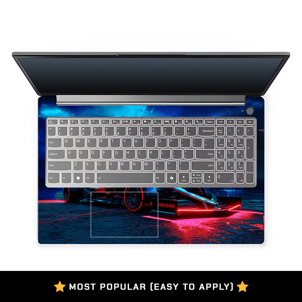 Fututristic Formula 1 Lenovo LOQ Essential 15IAX9E Laptop Skin