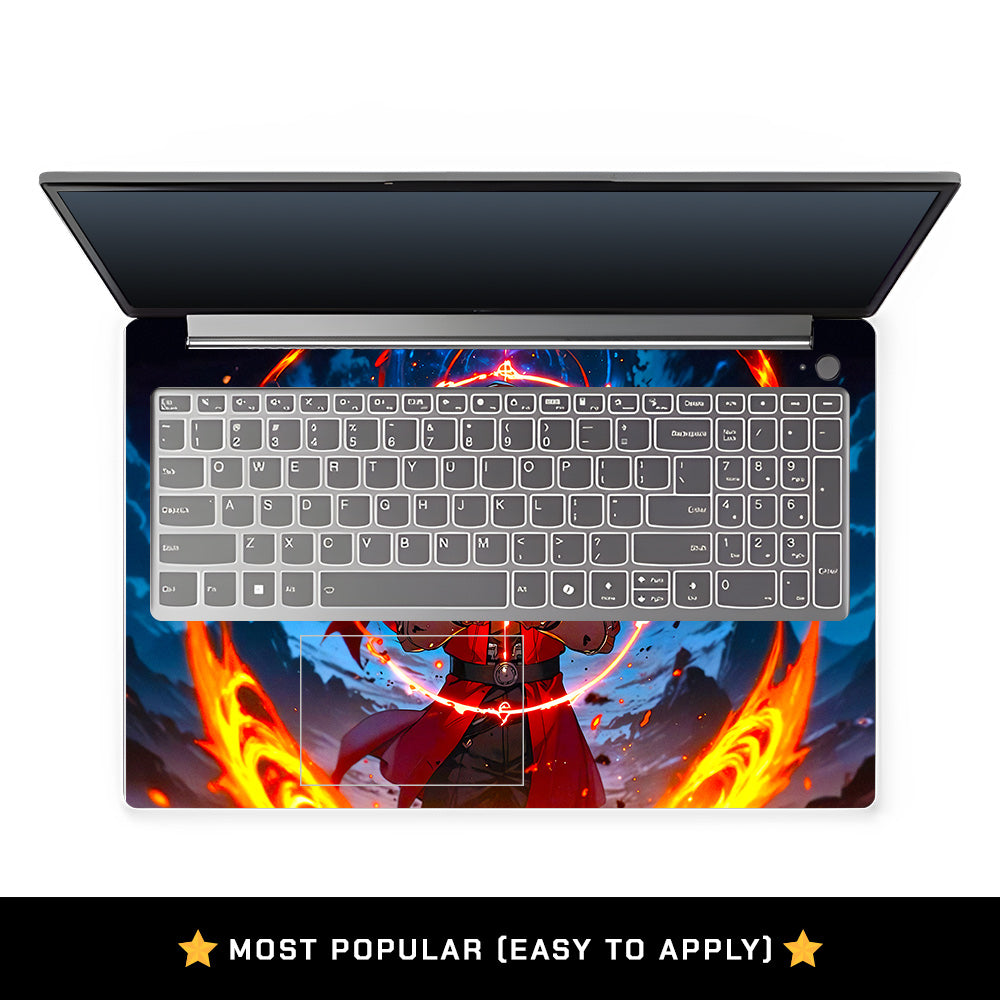 Anime Alchemist Warrior Lenovo LOQ Essential 15IAX9E Laptop Skin