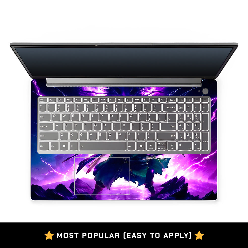 Dark Anime Swordsman Lenovo LOQ Essential 15IAX9E Laptop Skin