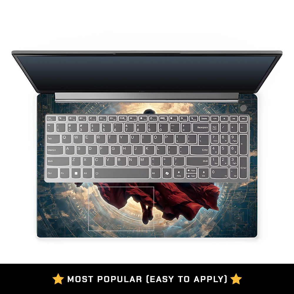 Flying Caped Hero Lenovo LOQ Essential 15IAX9E Laptop Skin