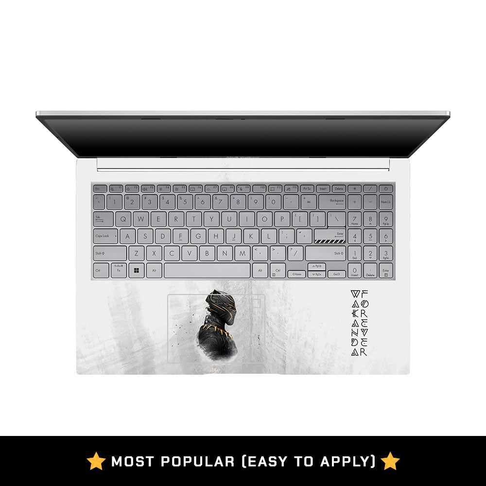Wakanda Forever Black Panther Comic Asus VivoBook 15 X1504VA Laptop Skin