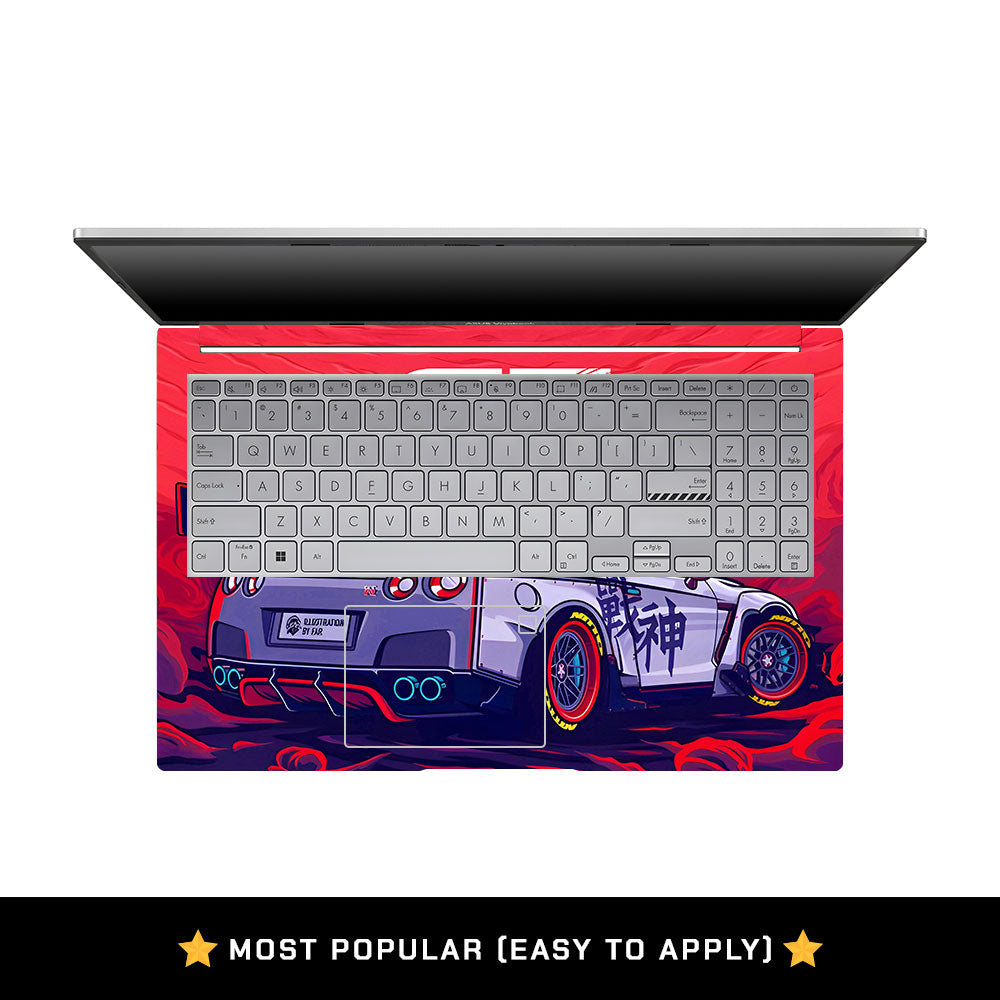 JDM Racing Edition Asus VivoBook 15 X1504VA Laptop Skin