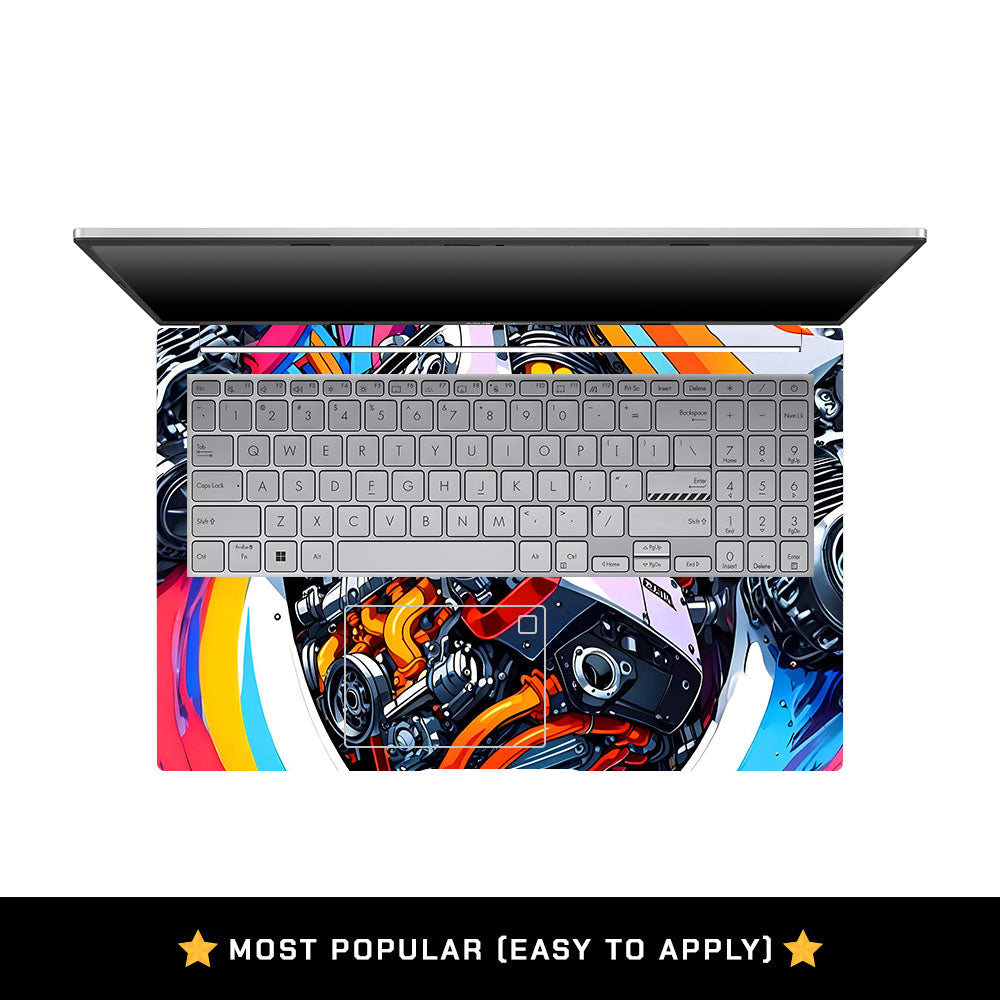 Power in Motion Asus VivoBook 15 X1504VA Laptop Skin