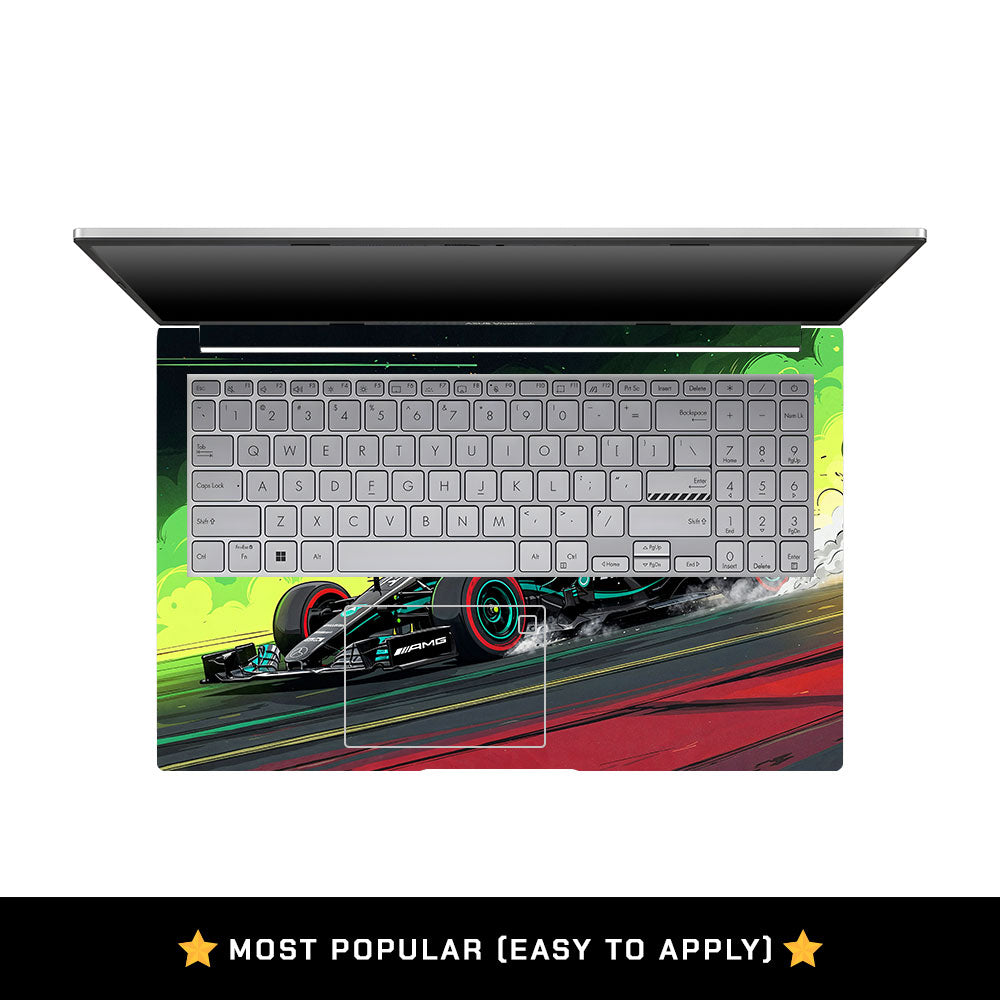 W15 F1 Red Bull x AMG Velocity Asus VivoBook 15 X1504VA Laptop Skin