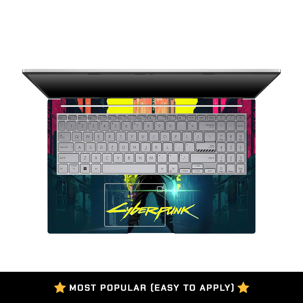 Cyberpunk Uprising Asus VivoBook 15 X1504VA Laptop Skin