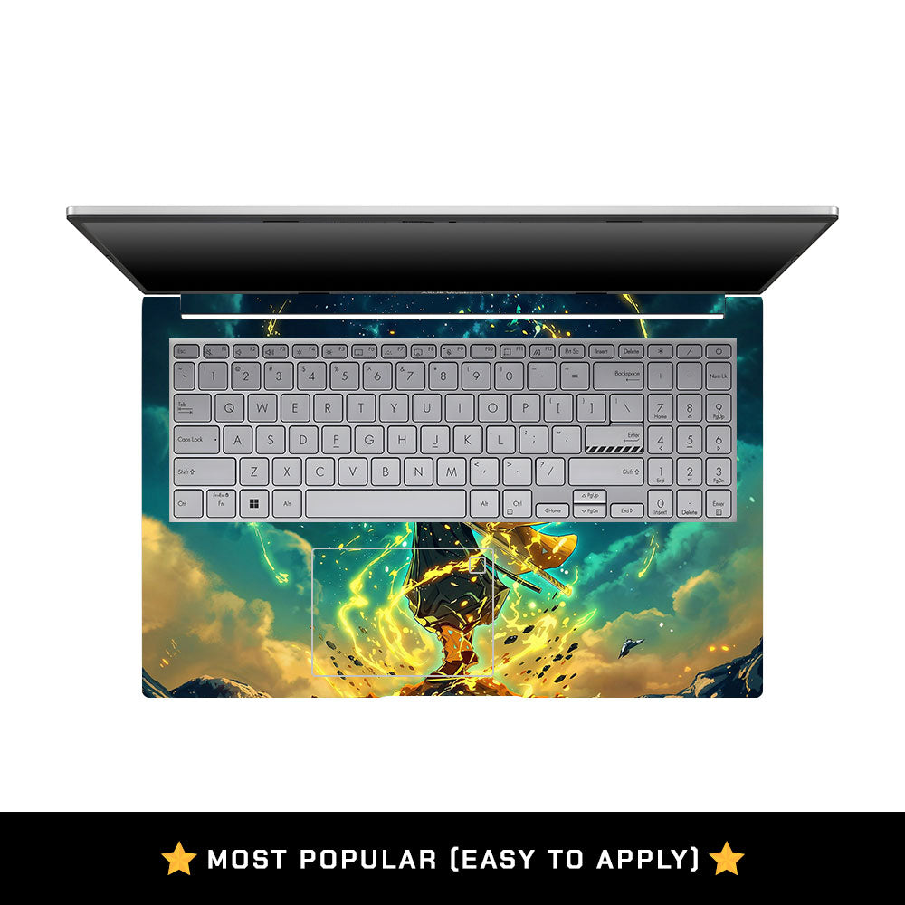 Zenitsu Thunder God Asus VivoBook 15 X1504VA Laptop Skin