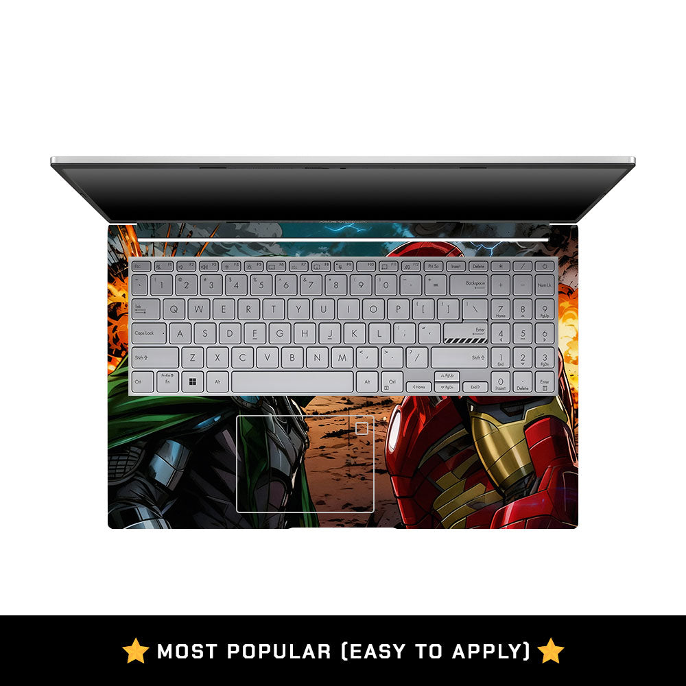 Iron Man vs Doom Asus VivoBook 15 X1504VA Laptop Skin