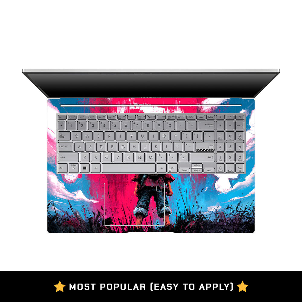 Straw Hat Graffiti One Piece Asus VivoBook 15 X1504VA Laptop Skin