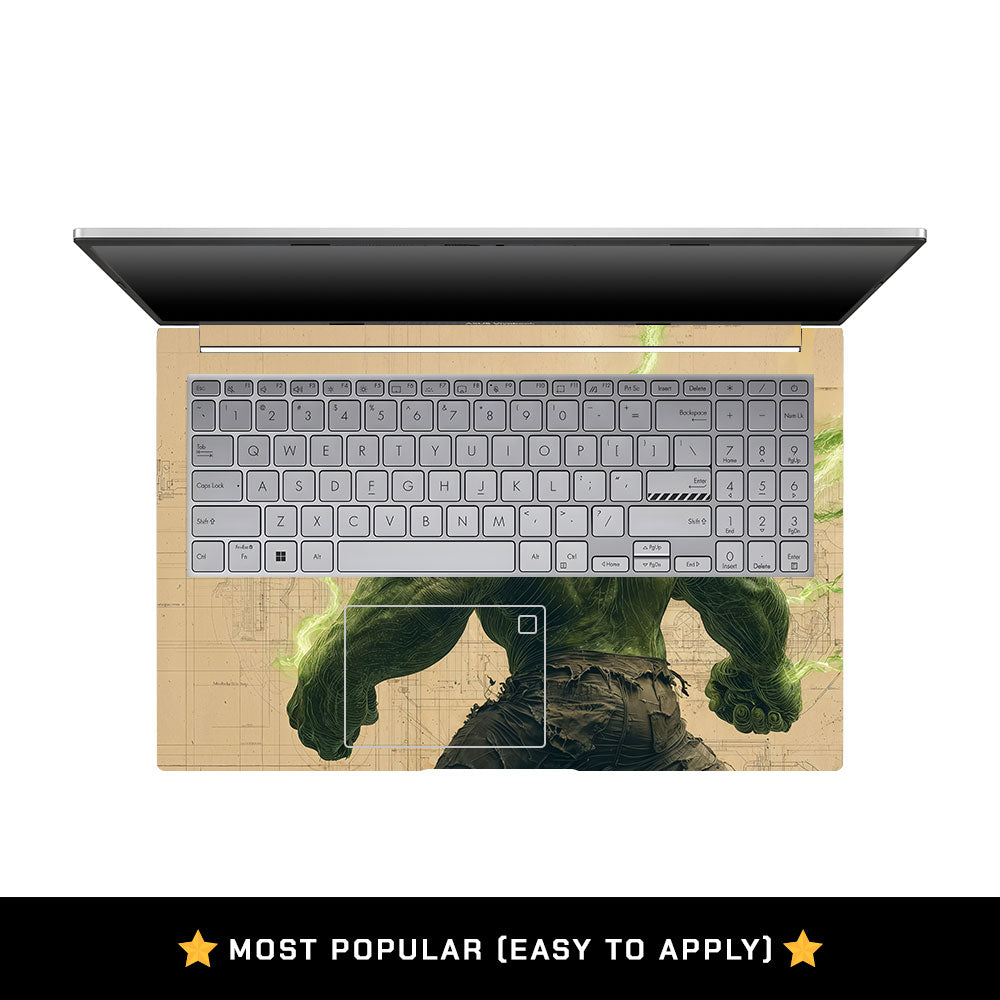Hulk Unleashed Asus VivoBook 15 X1504VA Laptop Skin