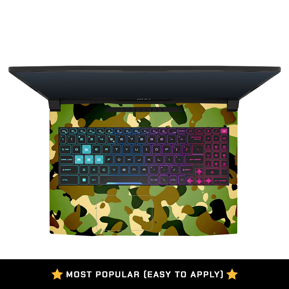 Desert Brown Camo MSI Katana 15 B13V Laptop Skin
