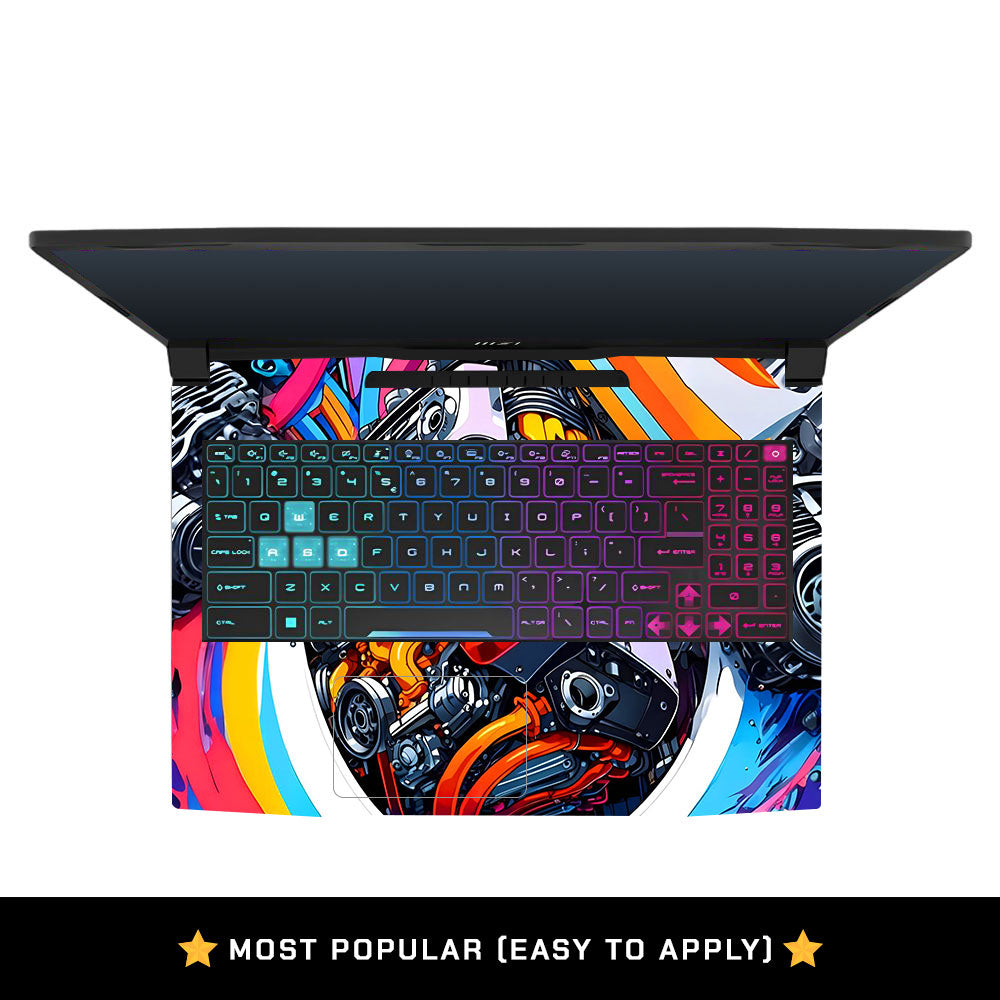Power in Motion MSI Katana 15 B13V Laptop Skin