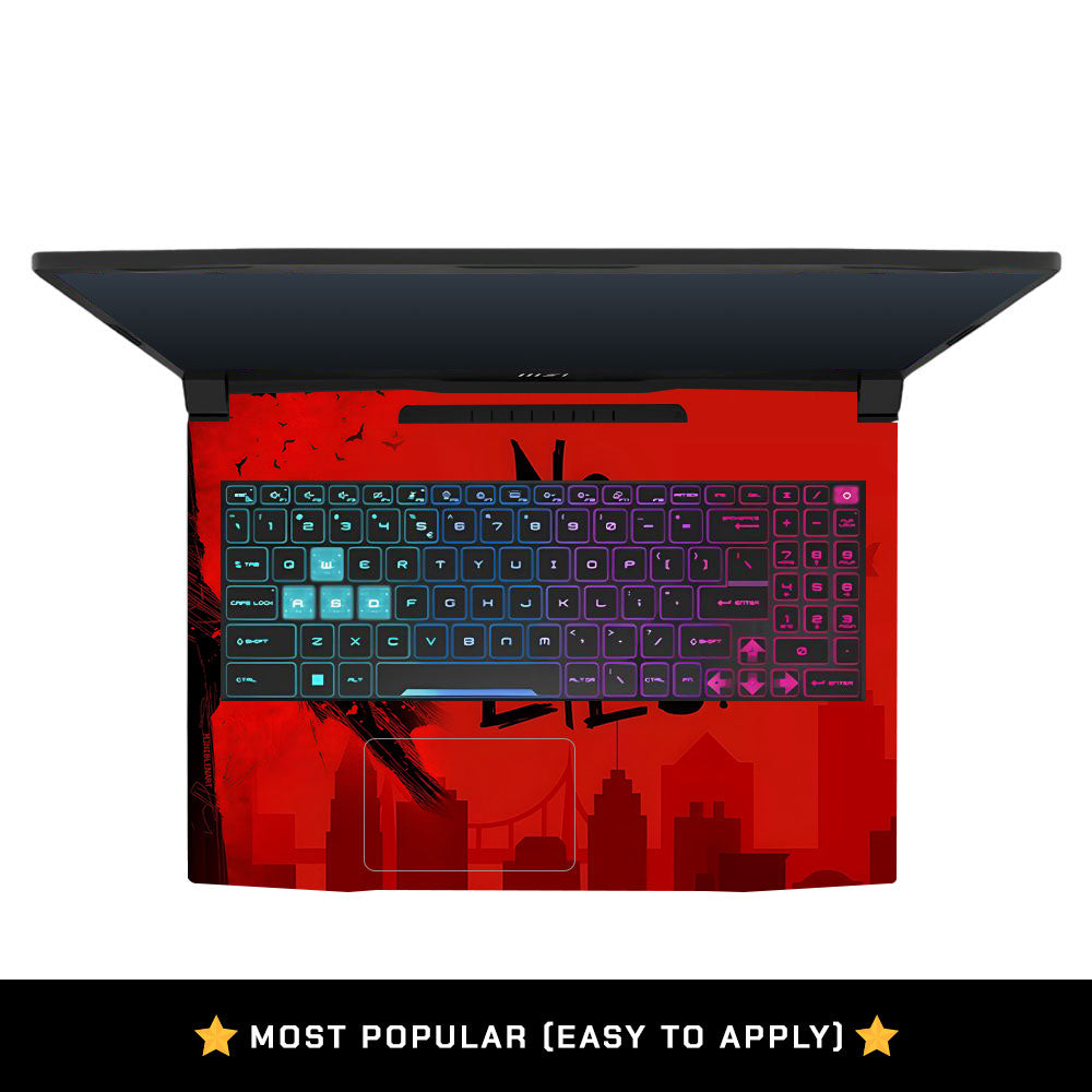 Masked Vigilante Hero MSI Katana 15 B13V Laptop Skin