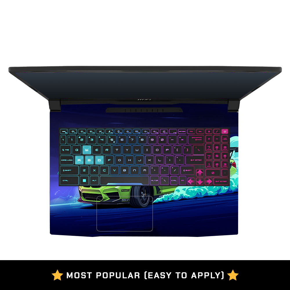 Performance Sports Sedan MSI Katana 15 B13V Laptop Skin