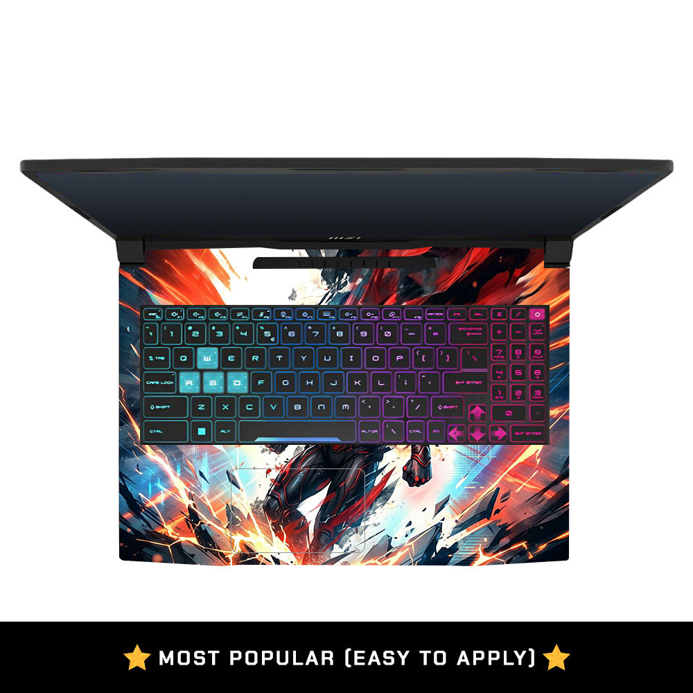Comic Hero Ascension MSI Katana 15 B13V Laptop Skin