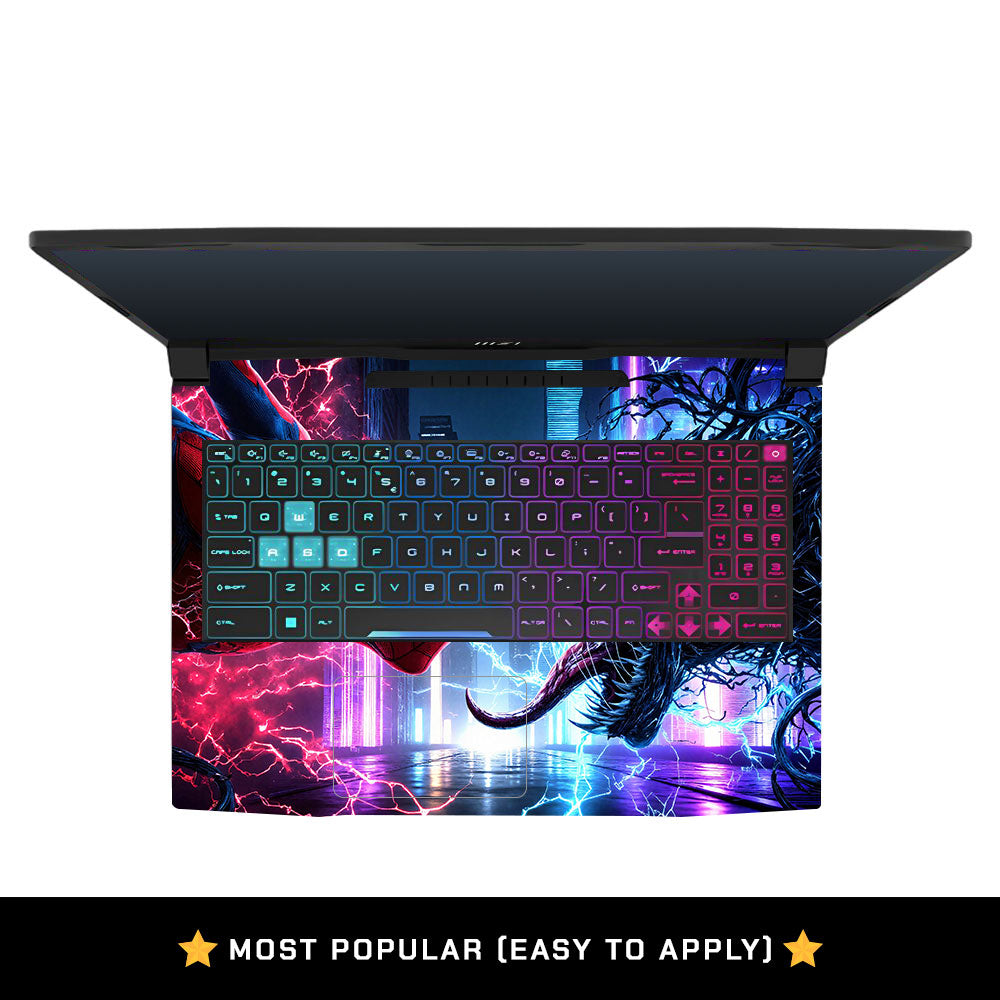 Web Hero Showdown MSI Katana 15 B13V Laptop Skin