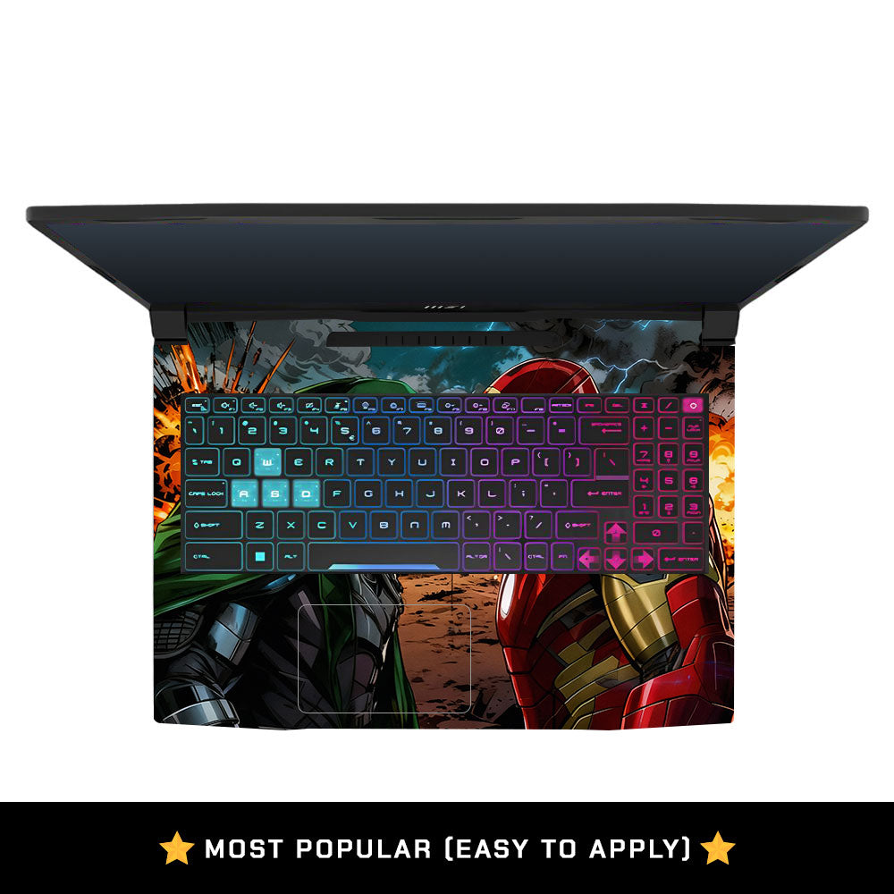 Armored Hero Showdown MSI Katana 15 B13V Laptop Skin
