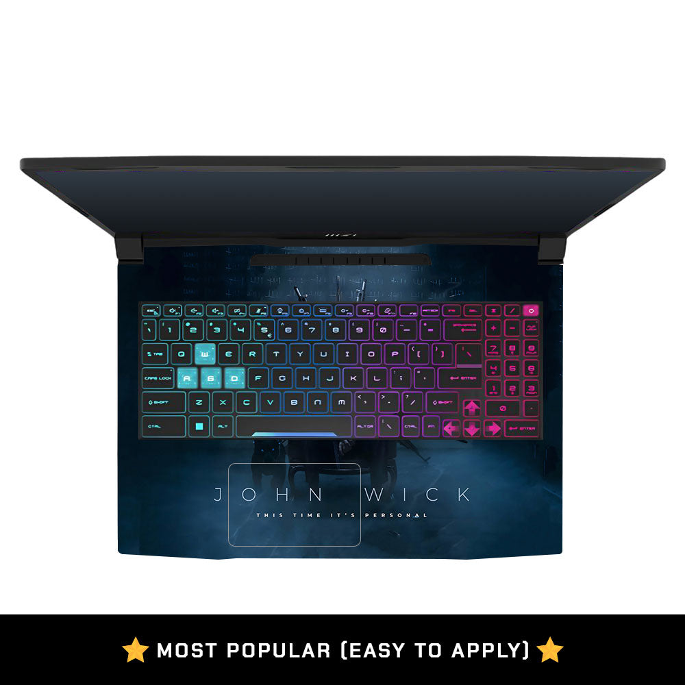 Suited Assassin Noir MSI Katana 15 B13V Laptop Skin