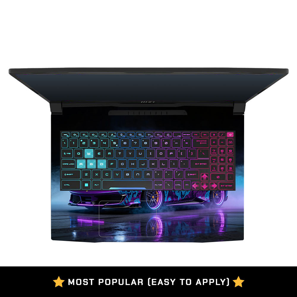 Psycho Drive Supercar MSI Katana 15 B13V Laptop Skin