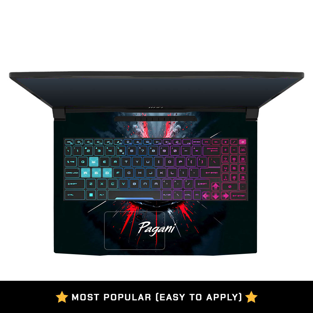 Midnight Hypercar MSI Katana 15 B13V Laptop Skin
