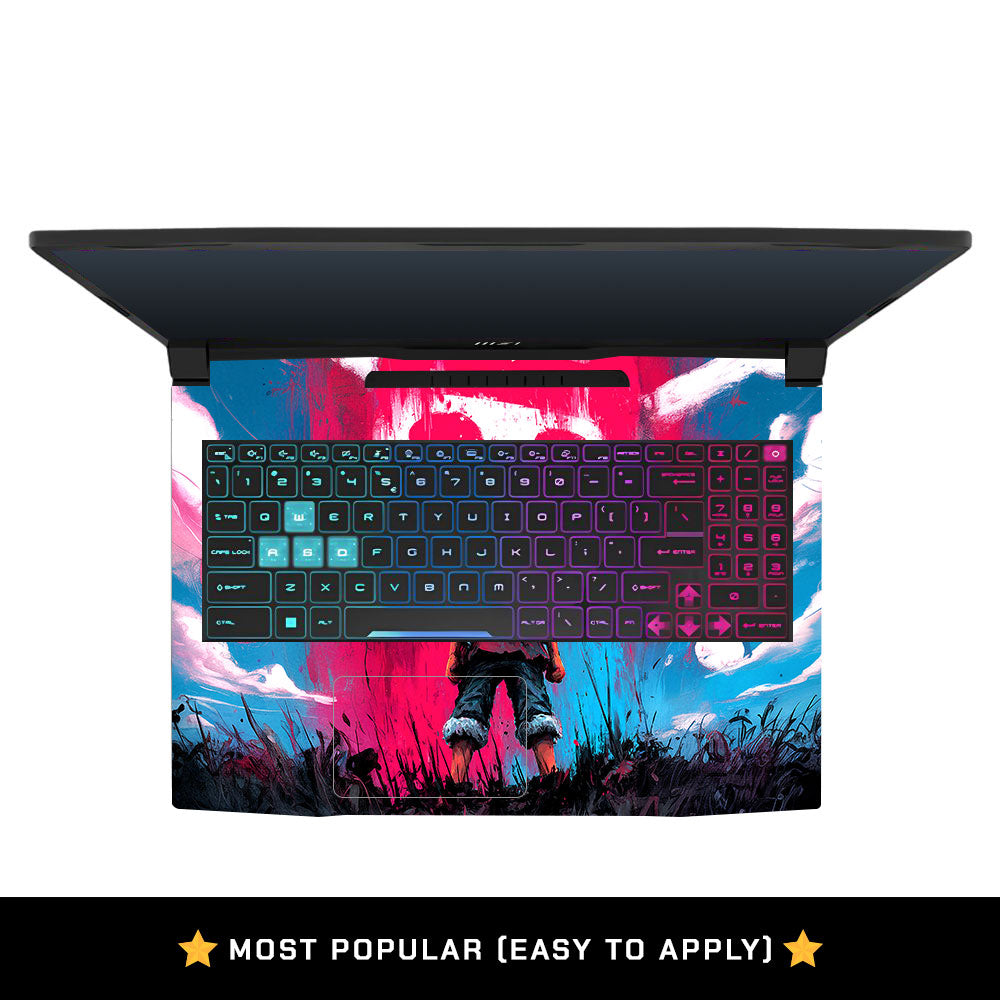 Anime Pirate Graffiti MSI Katana 15 B13V Laptop Skin