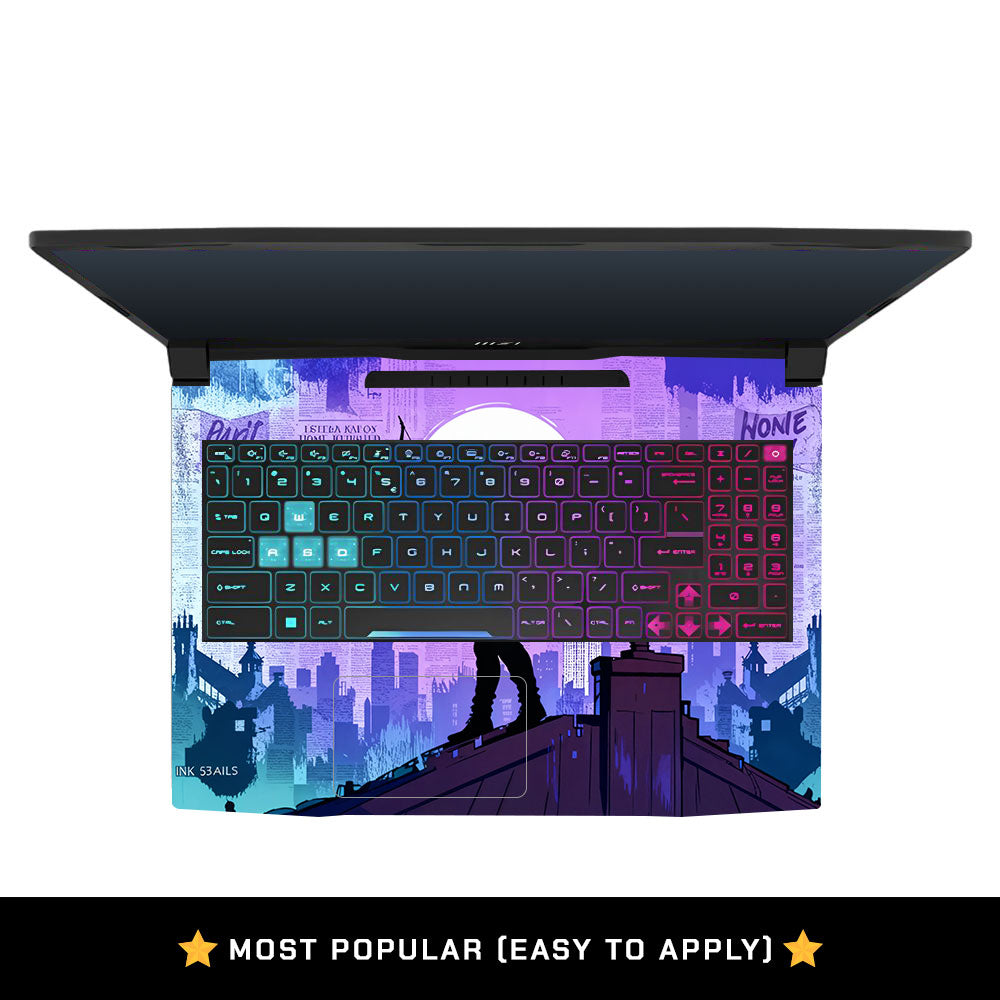 Comic Archer Hero MSI Katana 15 B13V Laptop Skin