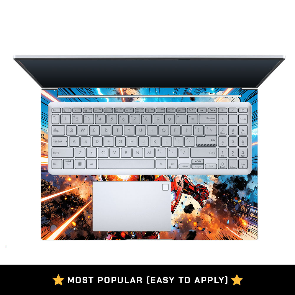 Iron Impact The Arc Reactor Asus Vivobook X1605ZA Laptop Skin