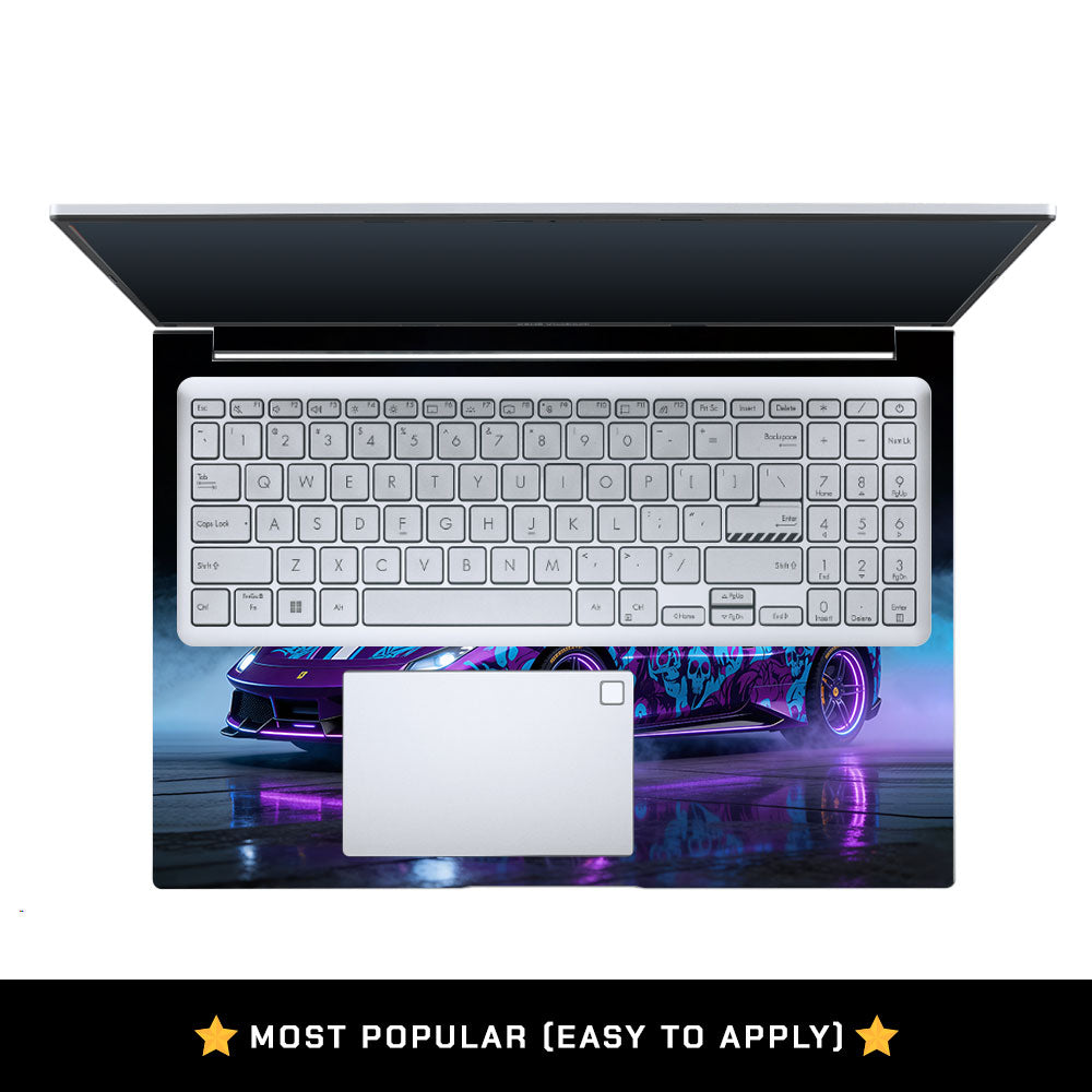 Psycho Drive Supercar Asus Vivobook X1605ZA Laptop Skin