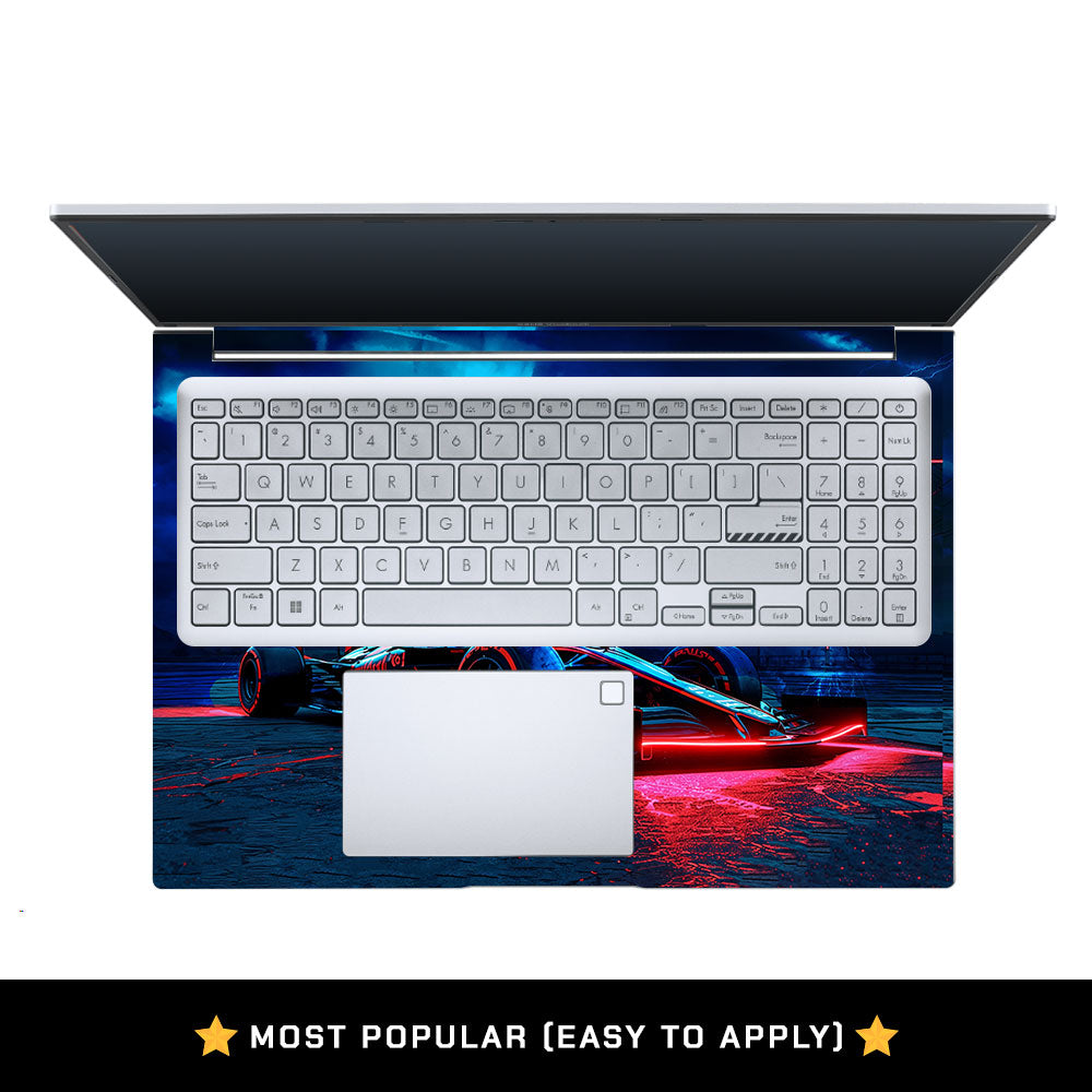 Fututristic Formula 1 Asus Vivobook X1605ZA Laptop Skin