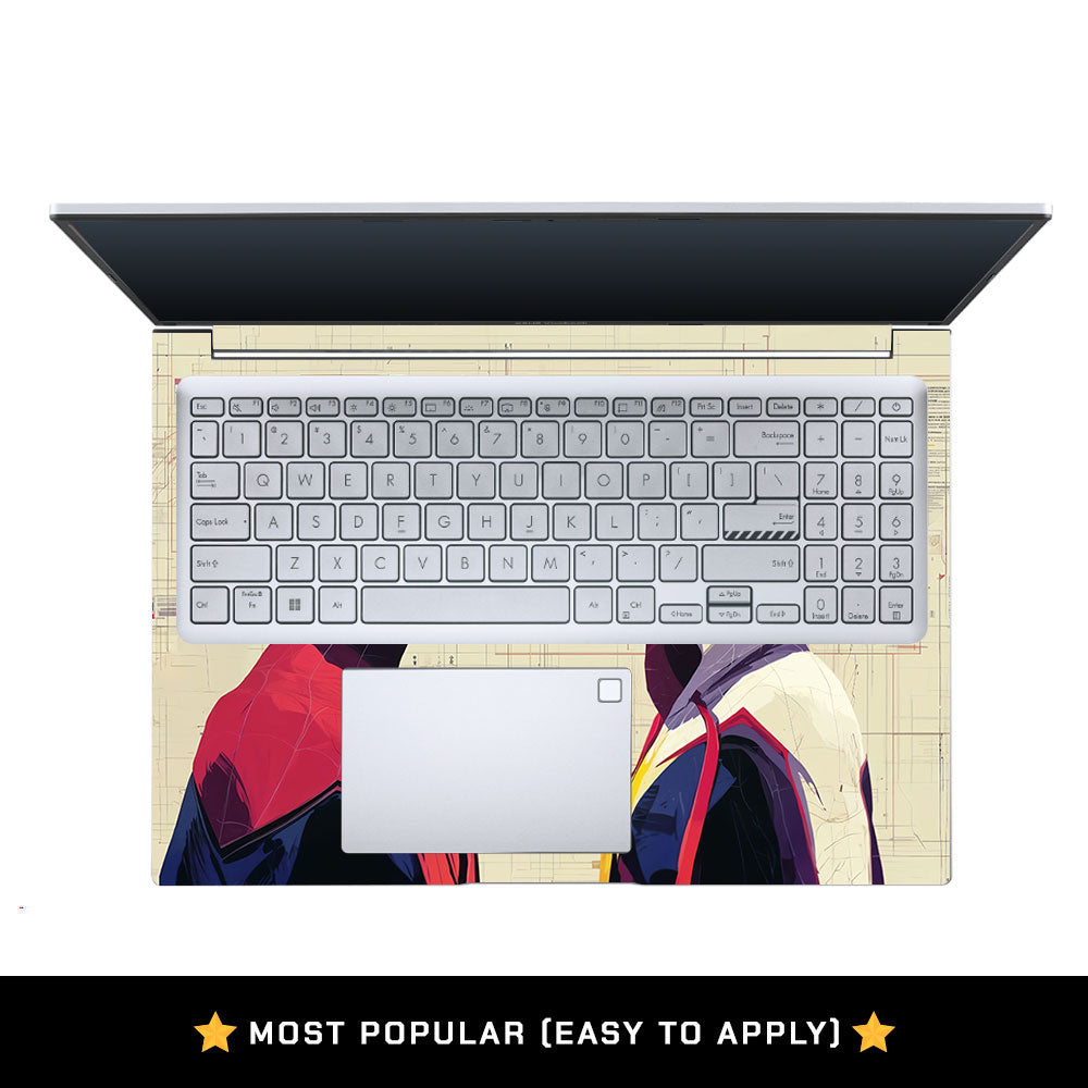Spider Man X Spider Gwen Asus Vivobook X1605ZA Laptop Skin