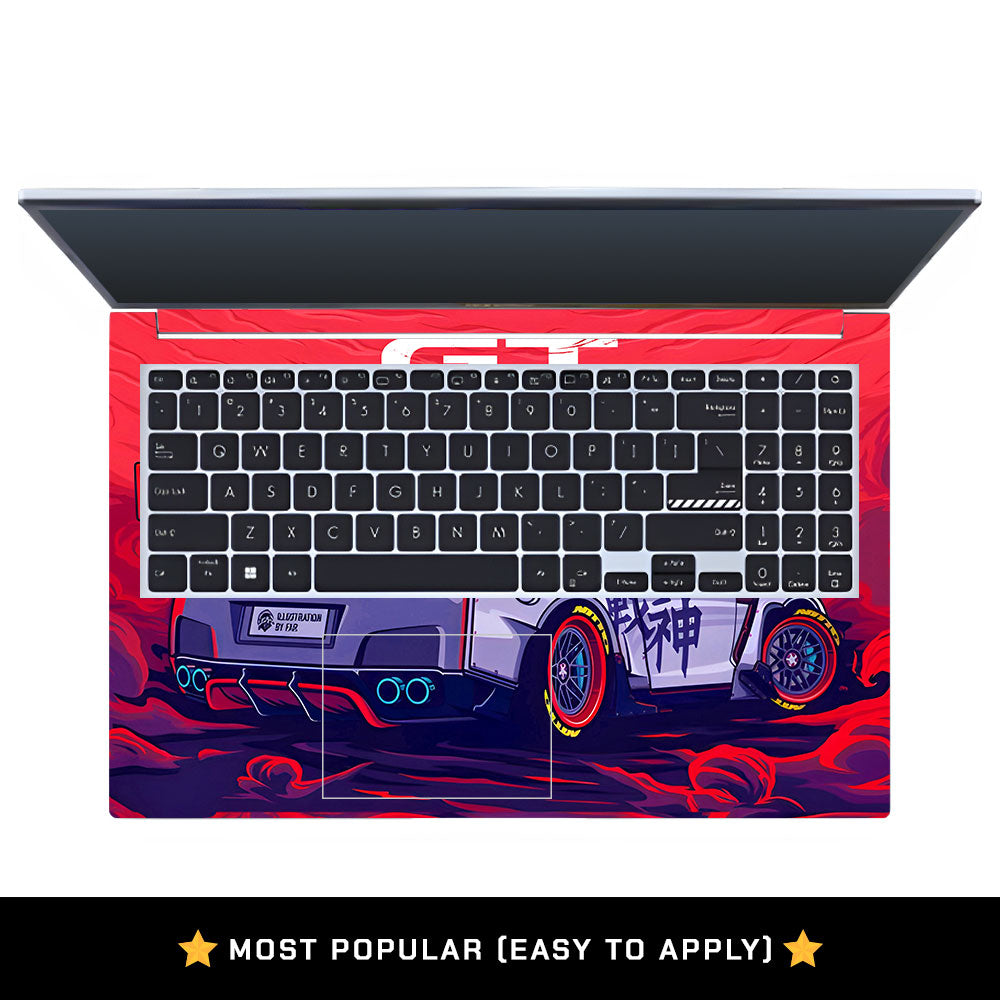 JDM Racing Edition Asus Vivobook 15 X1502ZA Laptop Skin