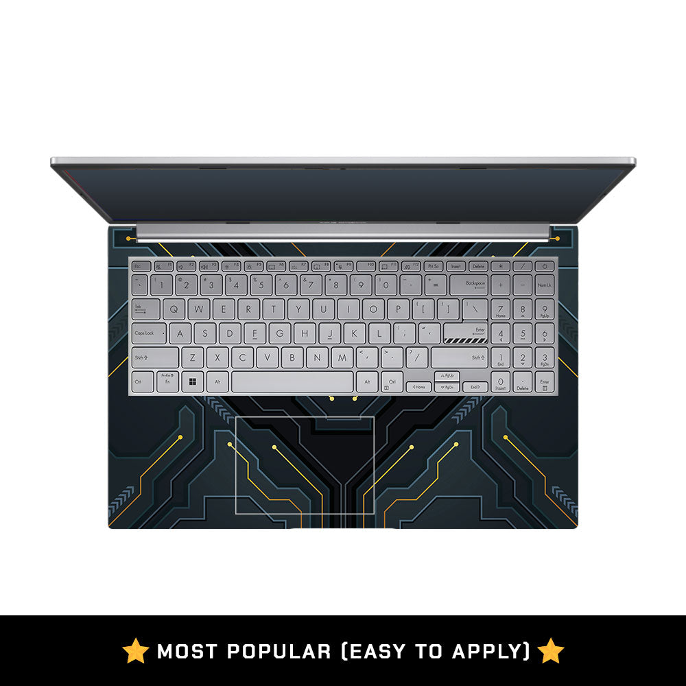 Futuristic Techno Asus Vivobook 15 X1504ZA Laptop Skin