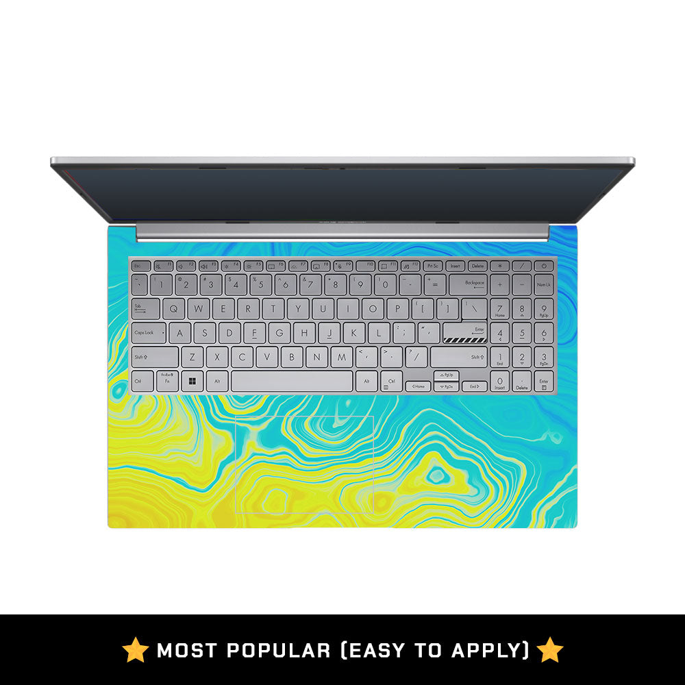 Ocean Gradient Waves Asus Vivobook 15 X1504ZA Laptop Skin