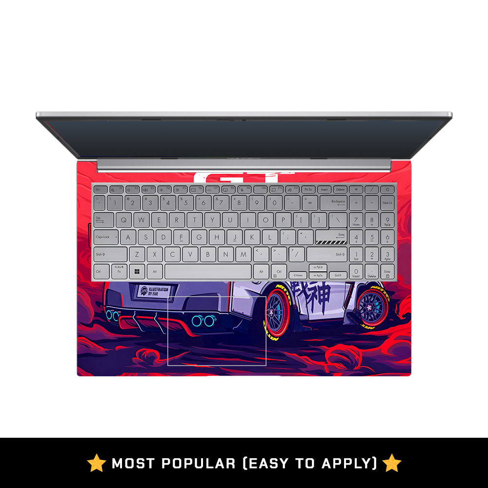 JDM Racing Edition Asus Vivobook 15 X1504ZA Laptop Skin