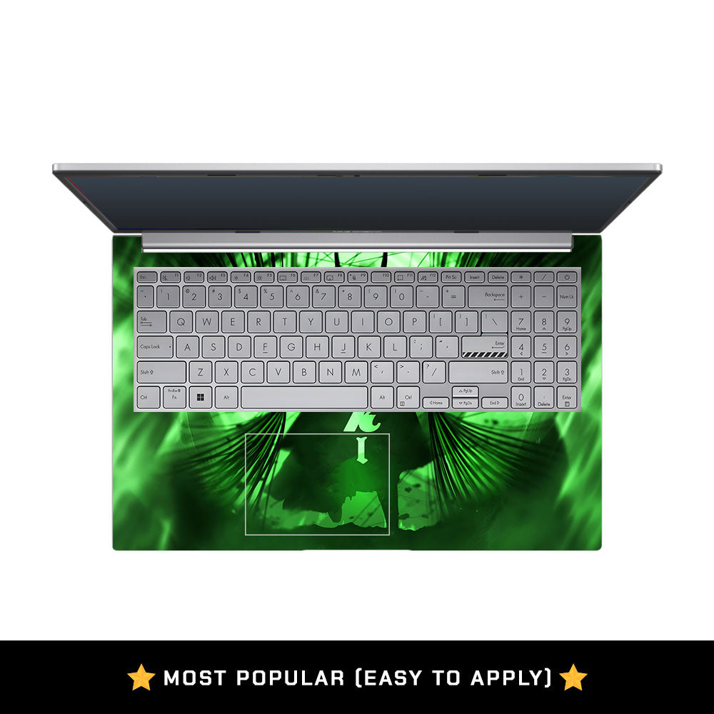 Loki's Green Aura Asus Vivobook 15 X1504ZA Laptop Skin