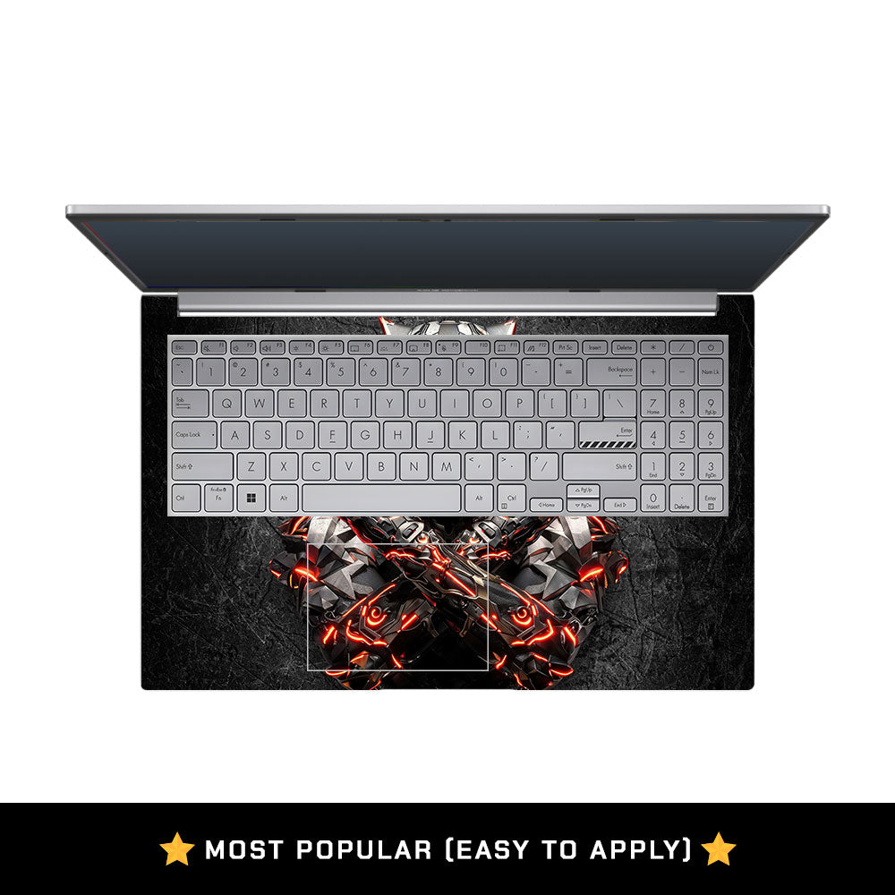 Glowing Feline Hero Asus Vivobook 15 X1504ZA Laptop Skin