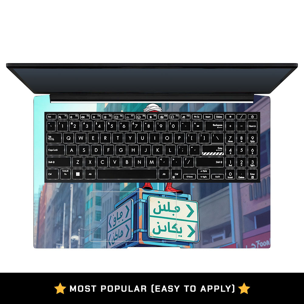 Arabian Spider Man Asus Vivobook Pro 15 M6500QC & M6500QH Laptop Skin