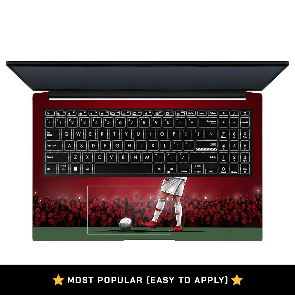 Ronaldo Cold Mode Asus Vivobook Pro 15 M6500QC & M6500QH Laptop Skin