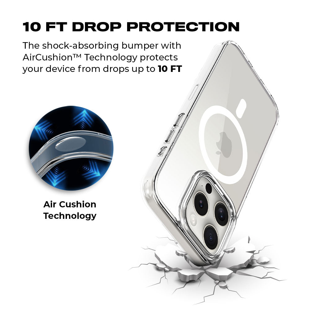 Apple iPhone 16 Pro Max Crystal Armour MagSafe Case