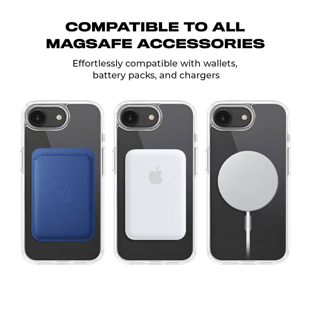Apple iPhone 16E Crystal Armour MagSafe Case