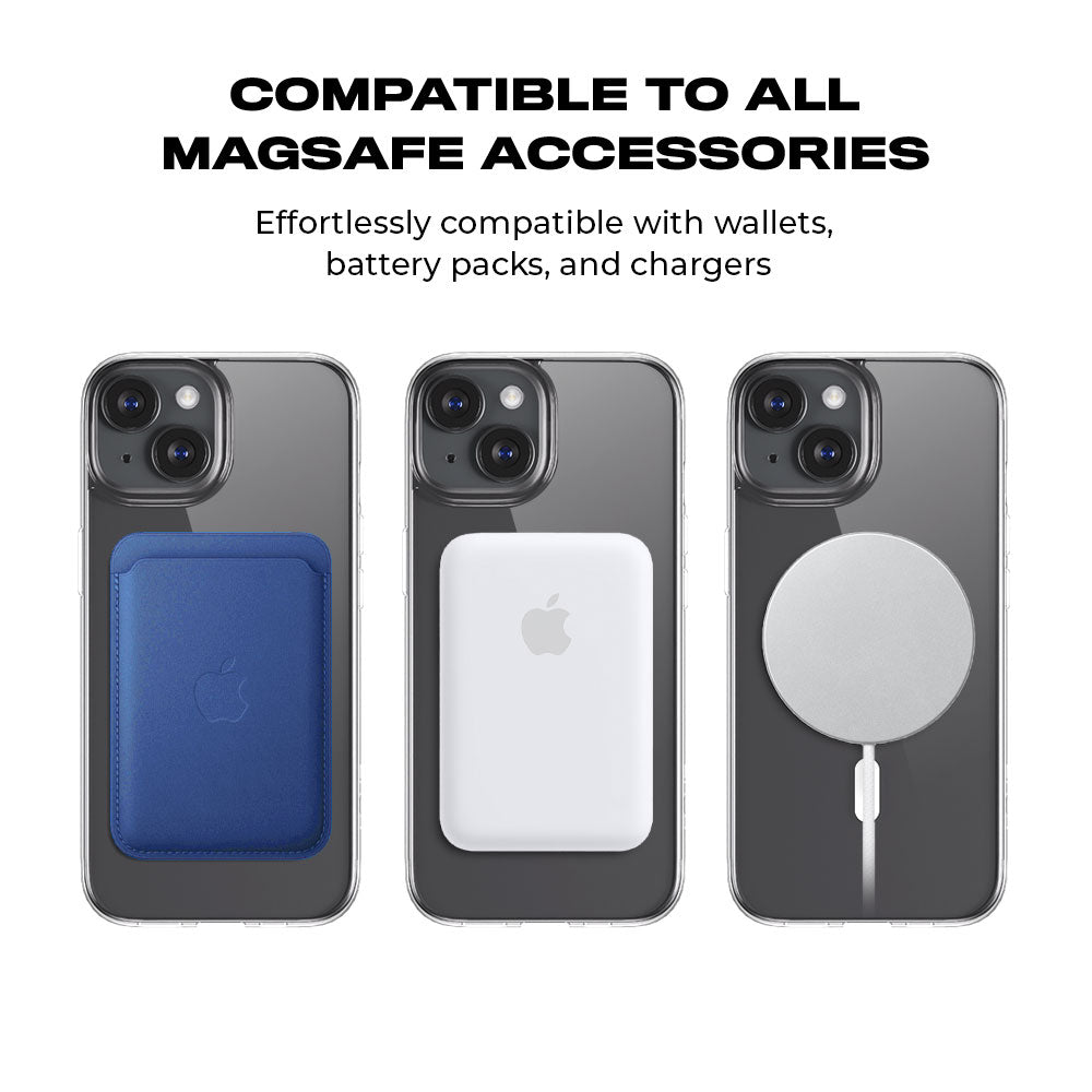 Apple iPhone 15 Plus Crystal Armour MagSafe Case