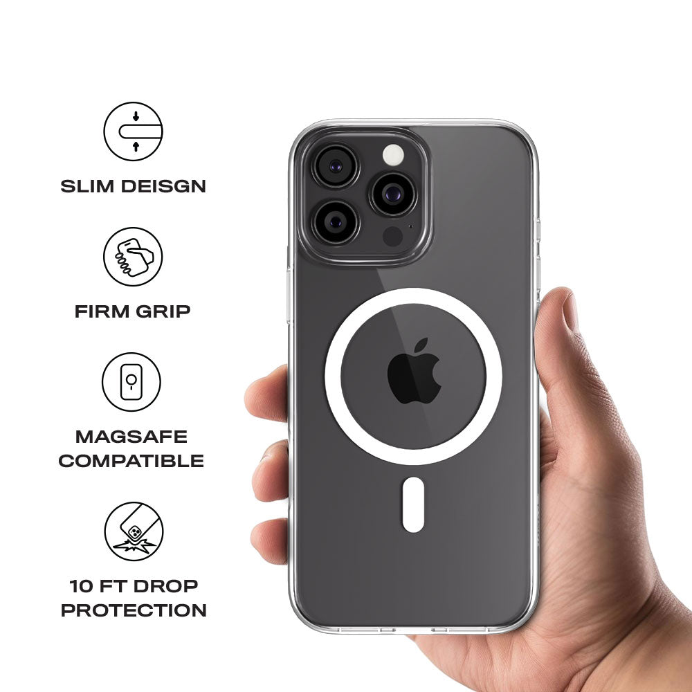 Apple iPhone 16 Pro Max Crystal Armour MagSafe Case