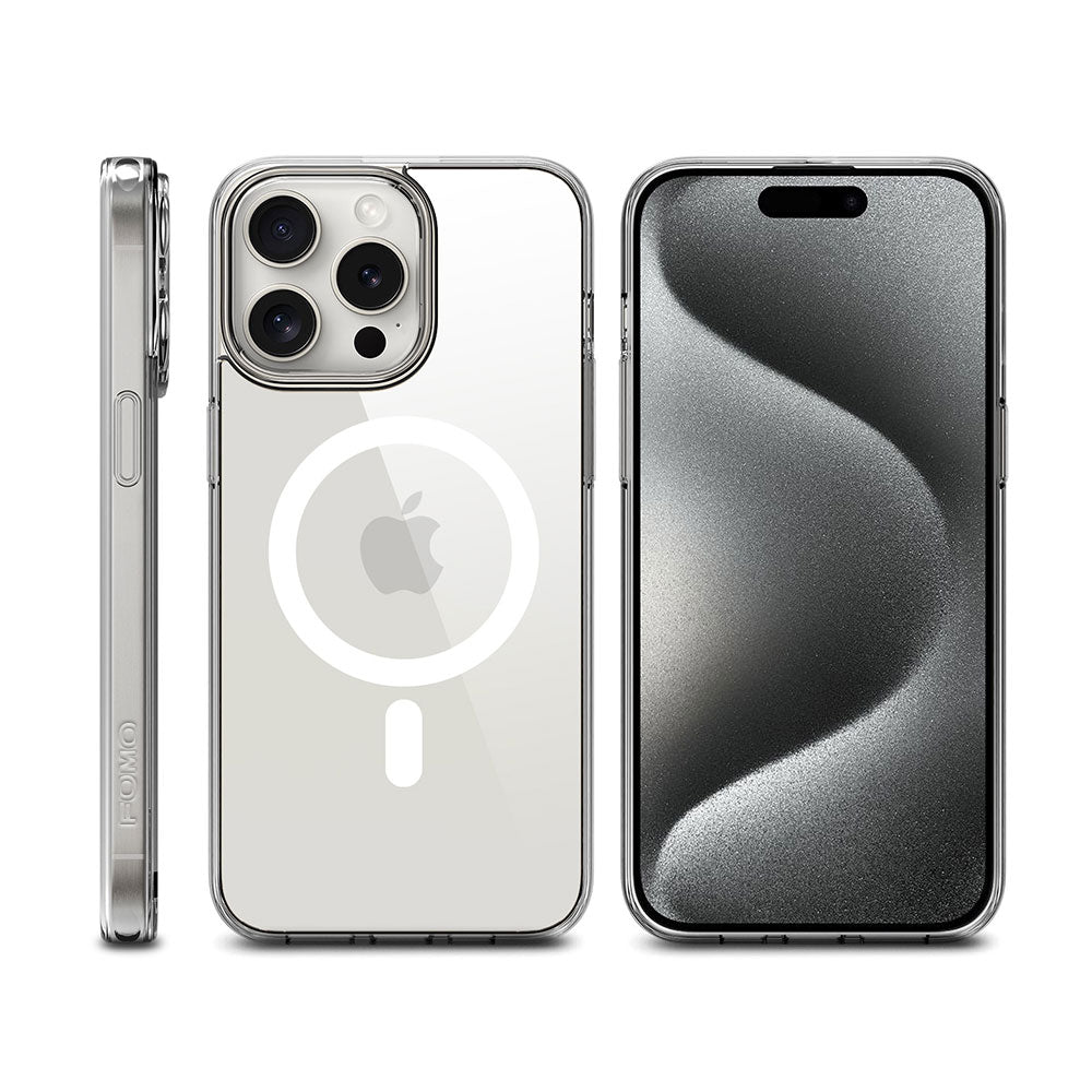 Apple iPhone 15 Pro Max Crystal Armour MagSafe Case