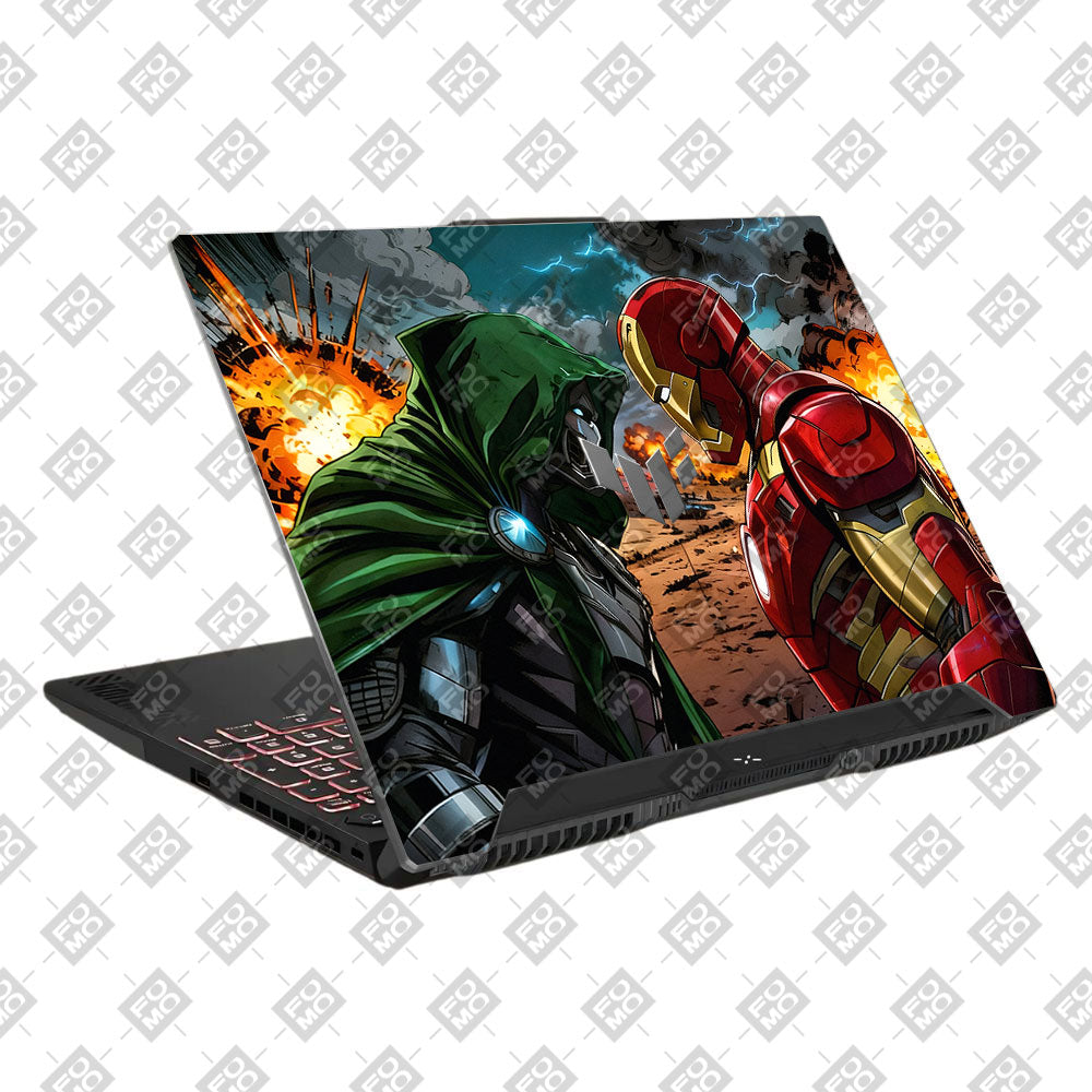 Armored Hero Showdown Asus TUF F15 FX507 & A15 FA507 3D Laptop Skin