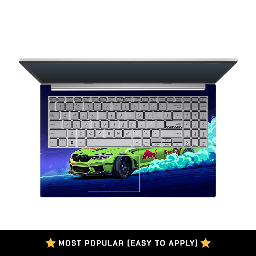 Performance Sports Sedan Asus Vivobook 15 X1504ZA 3D Laptop Skin