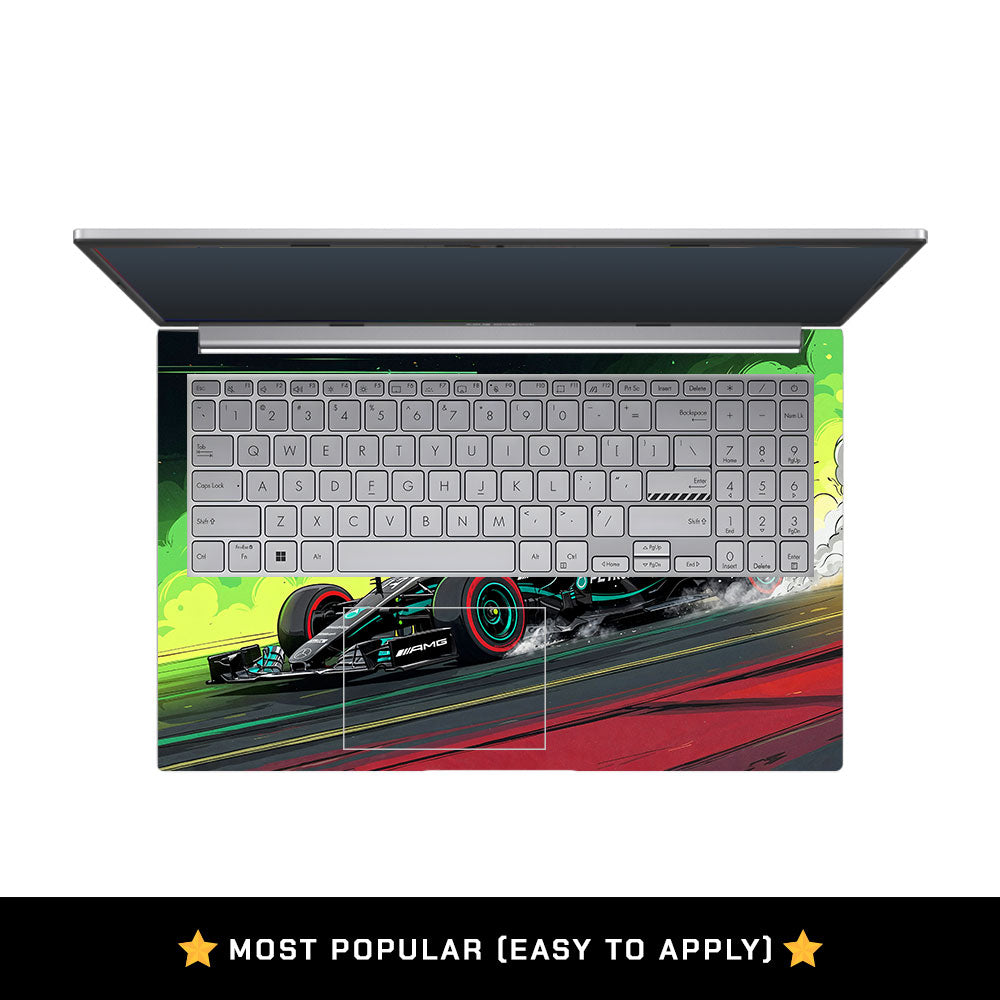 Grand Prix Fusion Asus Vivobook 15 X1504ZA 3D Laptop Skin