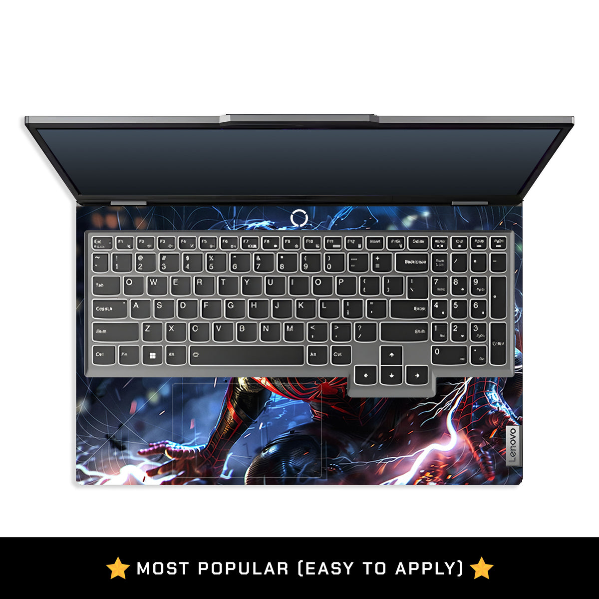 Neon Web Hero Lenovo LOQ 2024, 2025 3D Laptop Skin