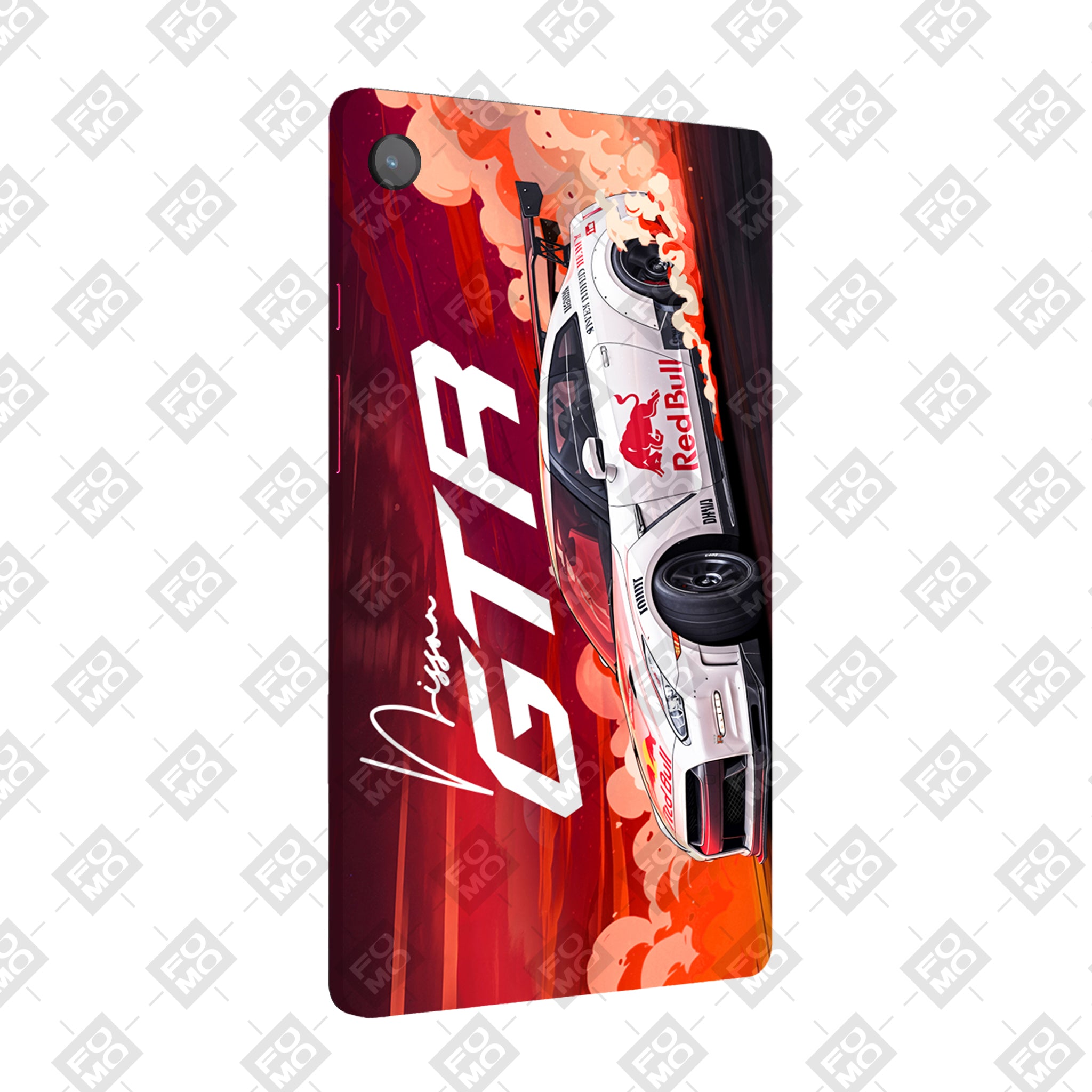 Samsung Galaxy Tab S9 FE Nissan GTR Red Bull Drift Fury Tablet Skin