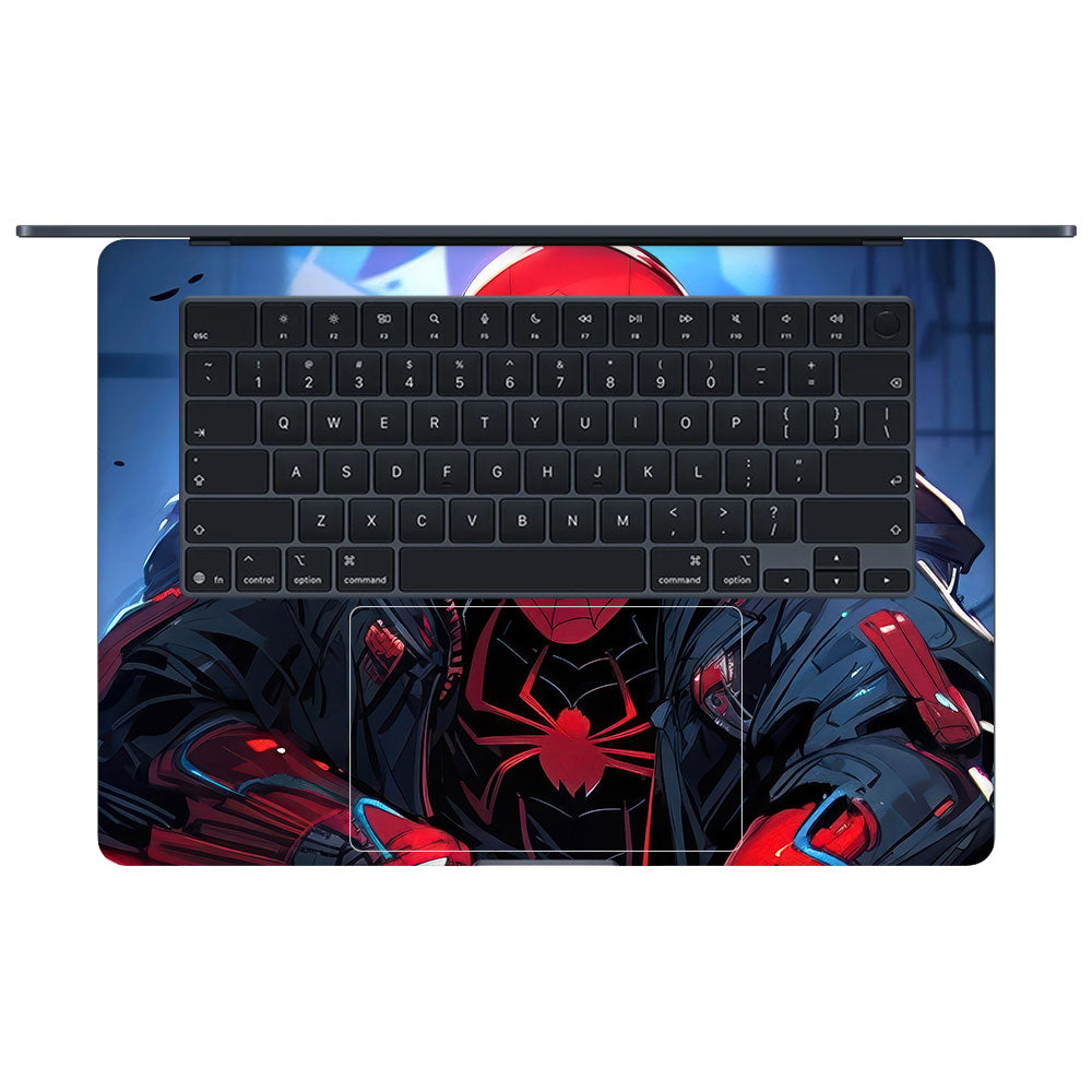 Spiderman Classic Macbook Air 15 M5 2026 3D Laptop Skin